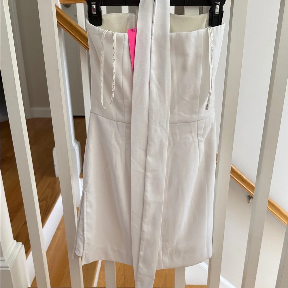 Lilly Pulitzer White Strapless Dress - Picture 5 of 5